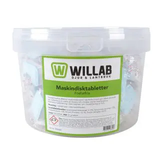 Willab Maskindisktabletter 100st/hink