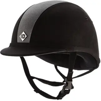 Charles Owen YR8 Sparkling ridhjälm Strl. 54 Svart/Black bling