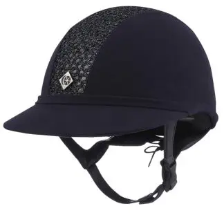 Charles Owen SP8 Sparkly Plus MM ridhjälm Marin/Navy bling Strl. 56