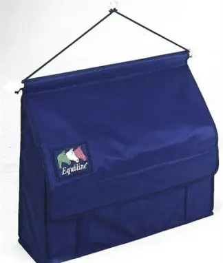 Equiline Holder boxväska med fack 002 blue