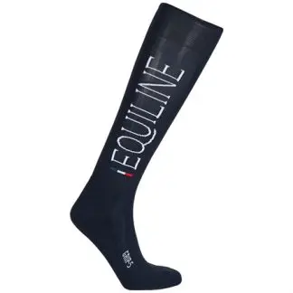 Equiline Easy fit strumpa m grip 002 Blue 35/38