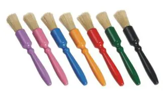 William Leistner Hovpensel målad Svart 5s65