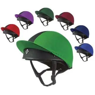 Charles Owen Hjälmöverdrag t Pro Skull/MS1 Large Marin/Silver