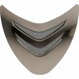 OneK Defender Convertible front vent svart chrome