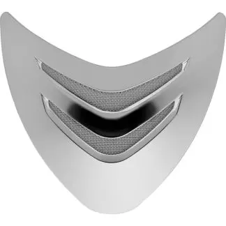OneK Defender Convertible front vent silver chrome