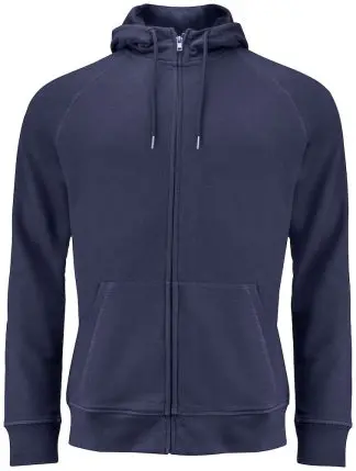 Clear Collar Raglan Fullzip Hoodie