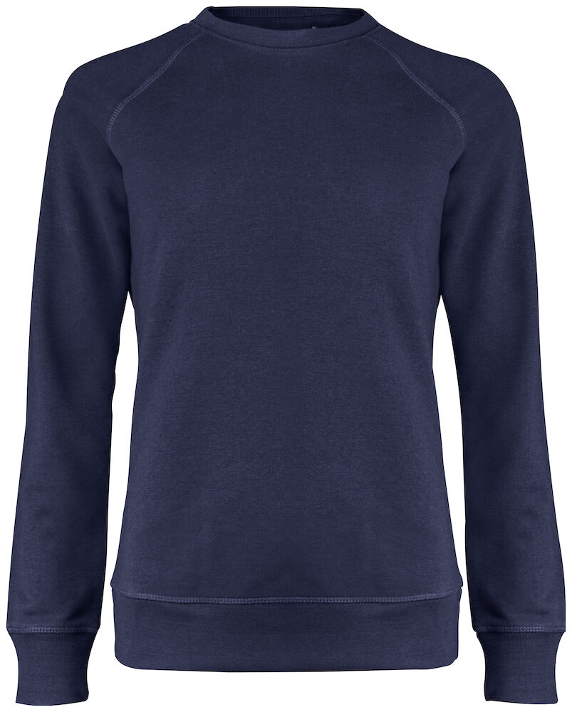 Clear Collar Raglan Sweatshirt Women